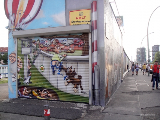 Arte Urbana - East Side Gallery Berlim