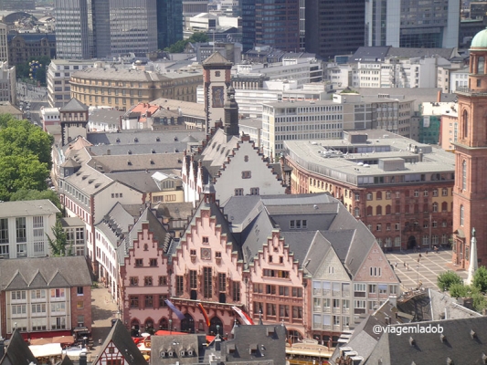 frankfurt cathedral view