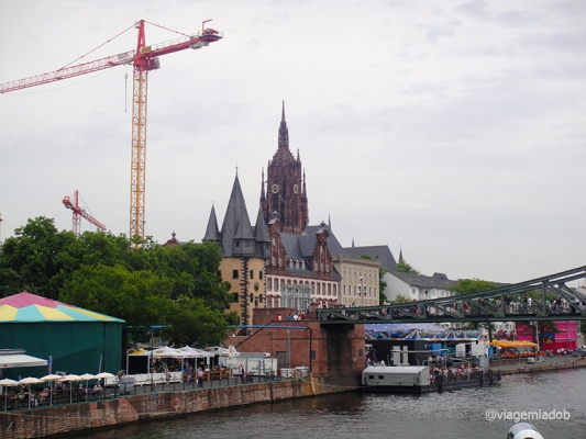 Frankfurt - passeio de barco - boat trip