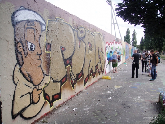 Grafite - Mauer Park em Berlim