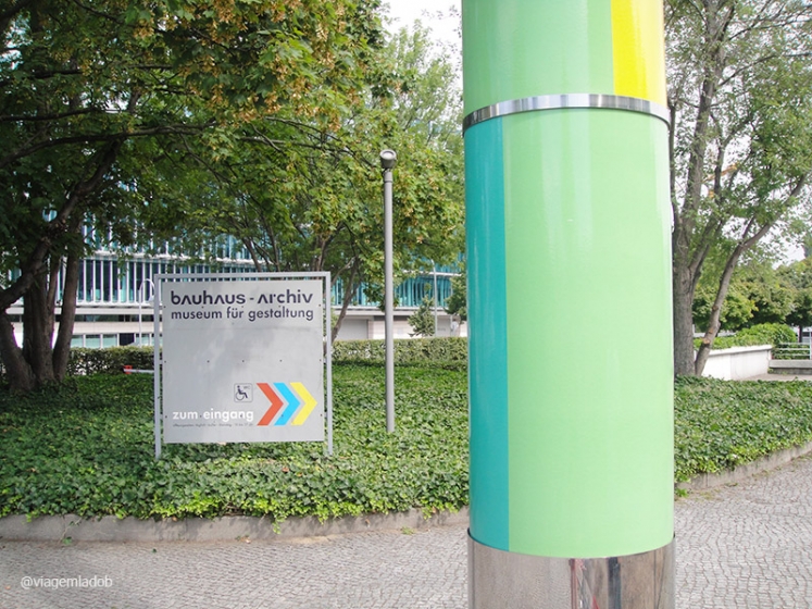 Museu Bauhaus - Entrada - Berlim/ Alemanha
