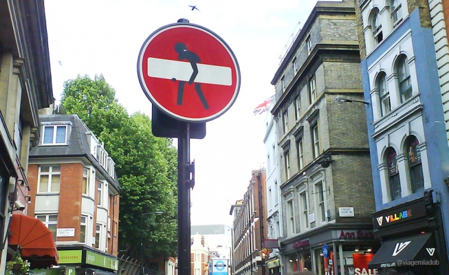 Street Art - Soho Londres