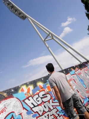 Urban Art - Mauer park em Berlim