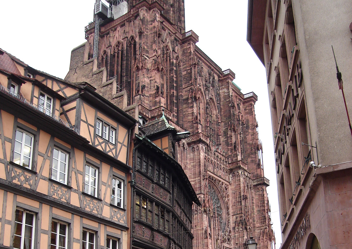 Estrasburgo - Catedral e Casa Kammerzell