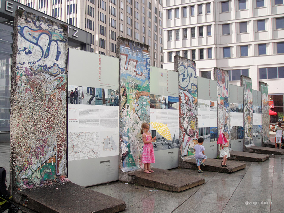 Street Art - Muros Potsdamer Platz - Berlim